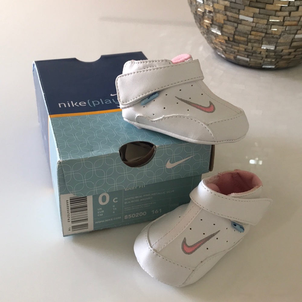Nike Play Baby Fit Sneakers - Newborn Size 0